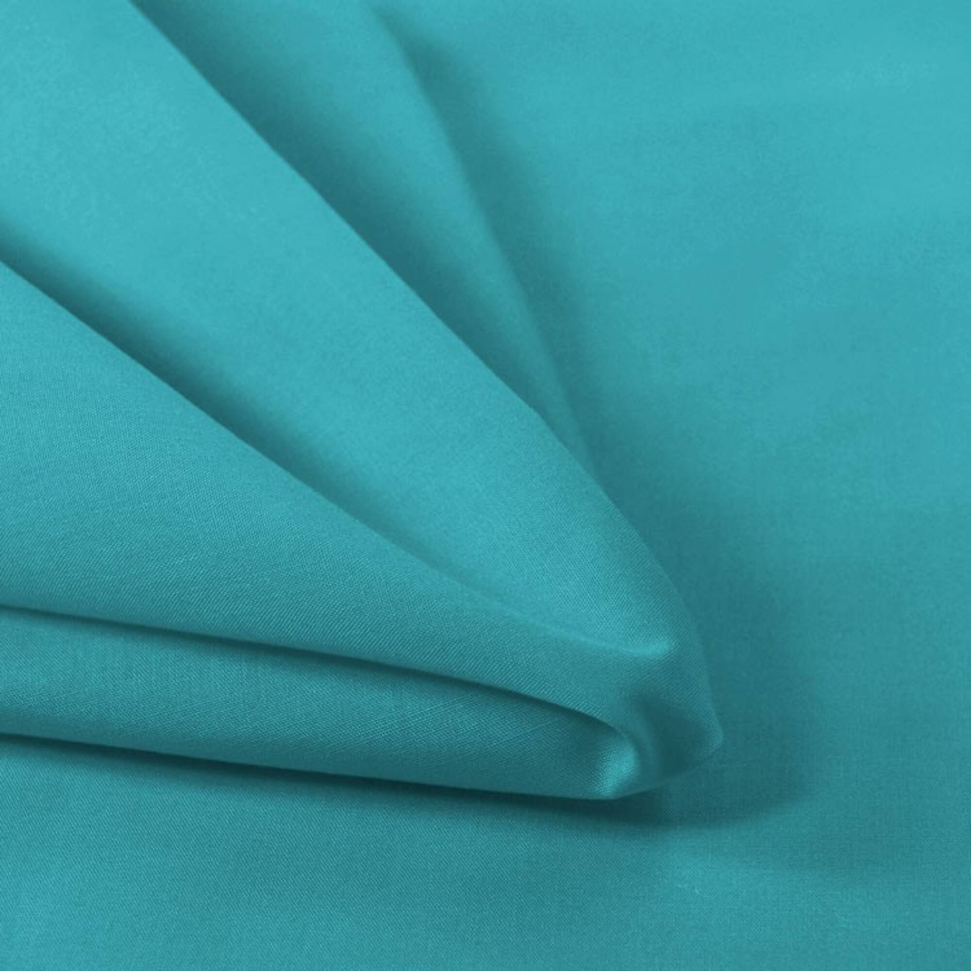 57" Turquoise Broadcloth